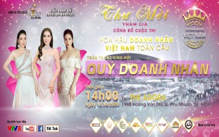Hoa hậu doanh nhân Việt Nam Toàn cầu 2020 - Đẹp để tỏa sáng cùng Topstar